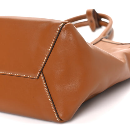 Miu Miu Soft Calf Softy Small Ivy Tote Bag Caramel 9 of 9