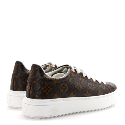 Louis Vuitton Monogram Time Out Sneakers 38.5 5 of 10