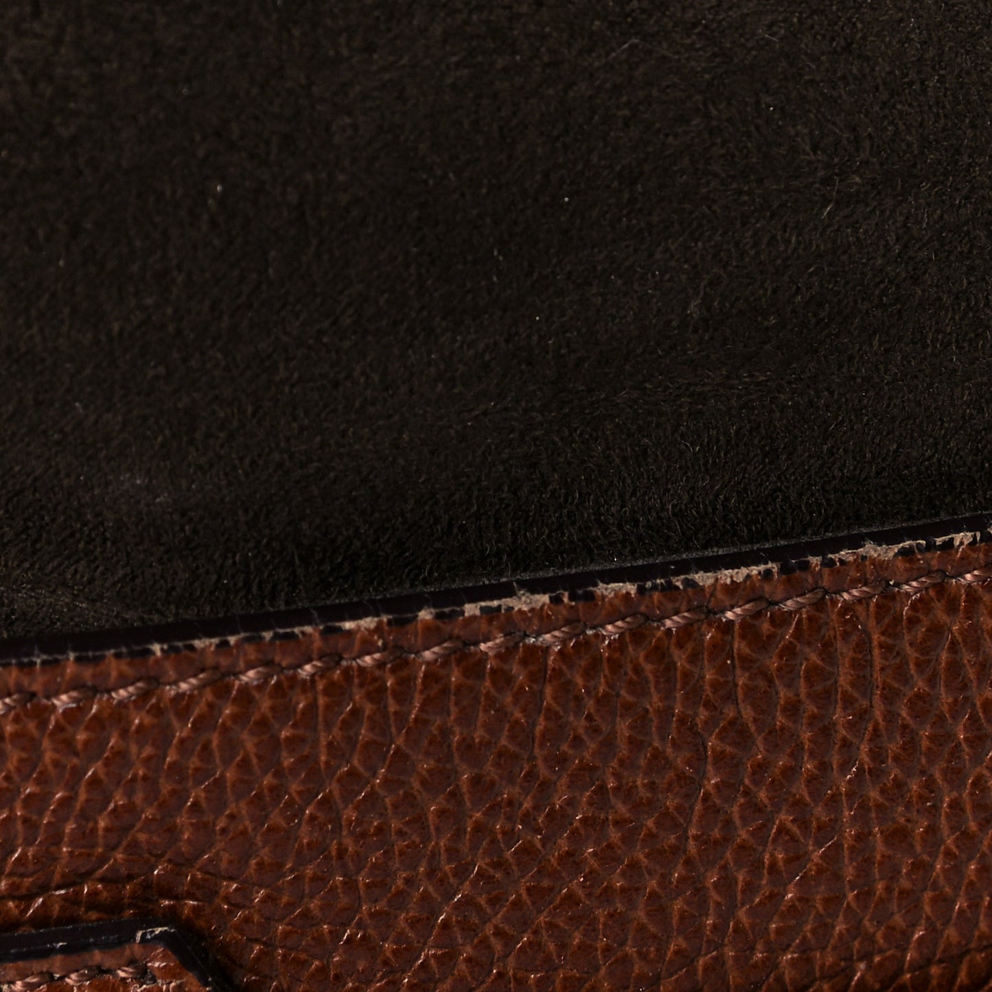 Pebbled Calfskin Mini Jennifer Crossbody Bag Caramel