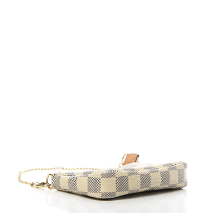 Louis Vuitton Damier Azur Mini Pochette Accessories 4 of 10