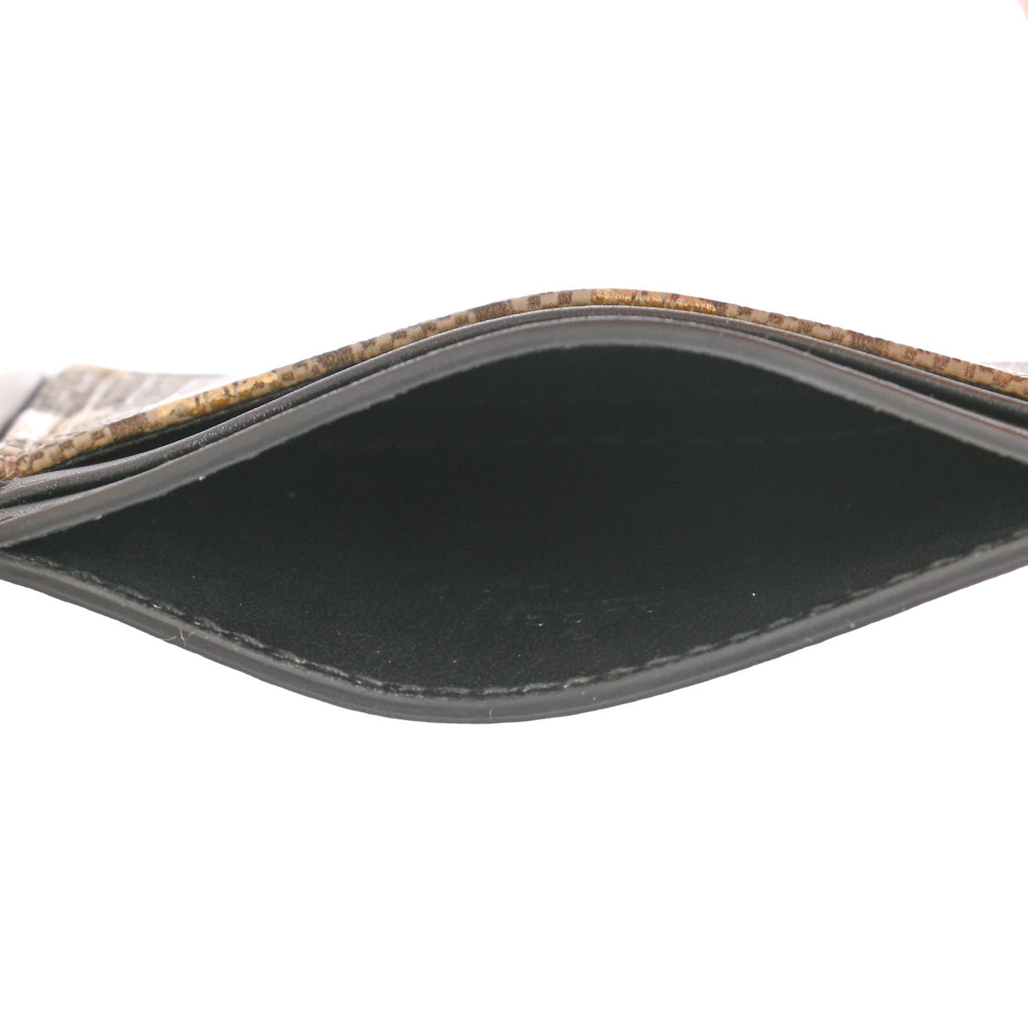 Gucci GG Supreme Monogram Bees Card Holder Black 6 of 7