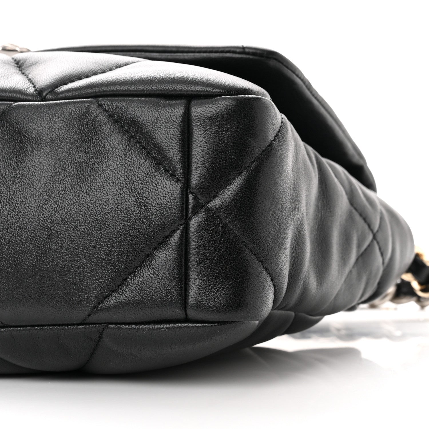 Chanel Lambskin Quilted Medium Chanel 19 Flap Black 9 of 9
