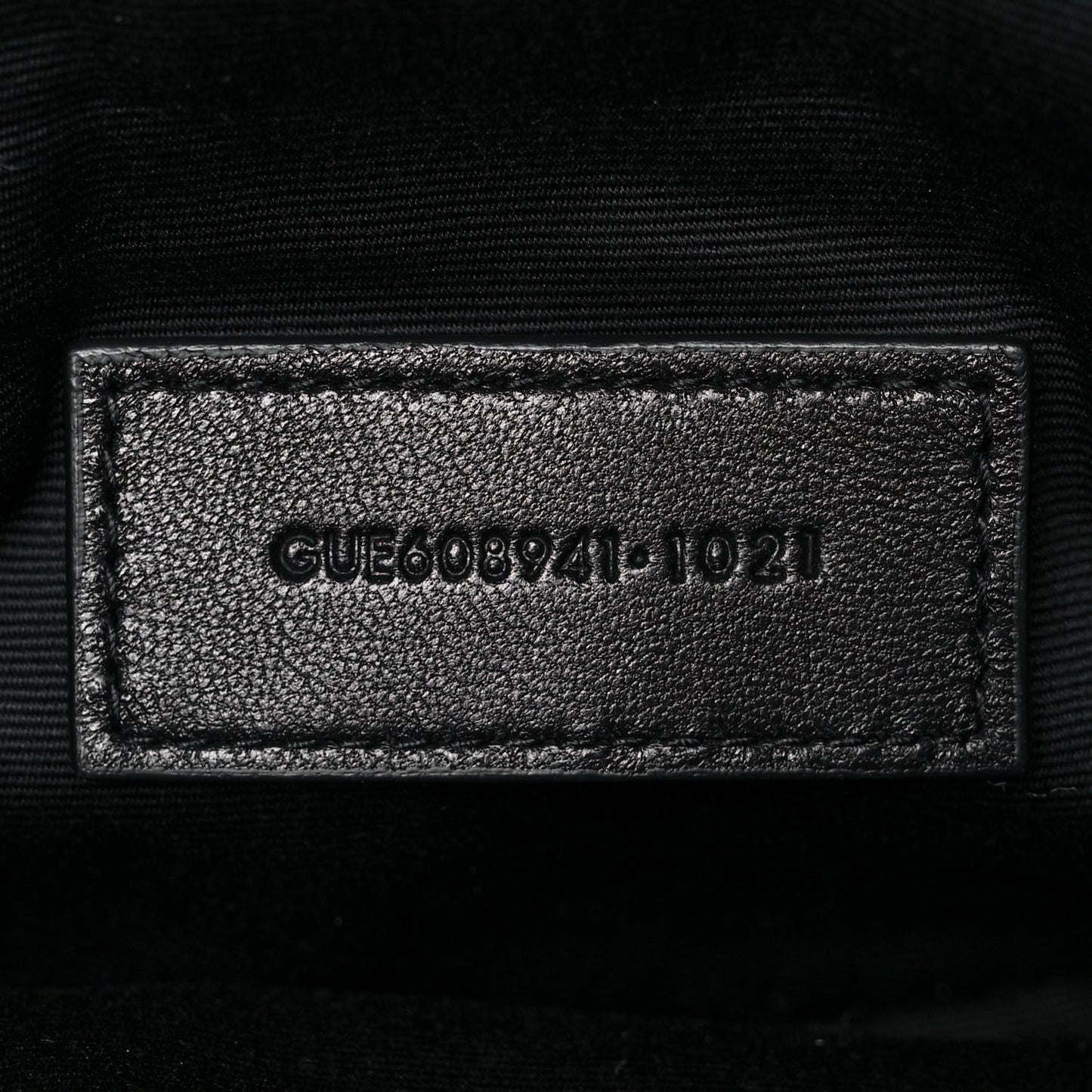 Grained Lambskin Quilted Mini Becky Double Zip Bag Black