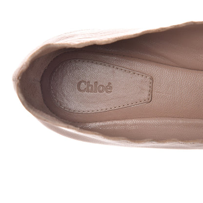 Chloe Calfskin Lauren Ballet Flats 38 Pink Tea 8 of 12