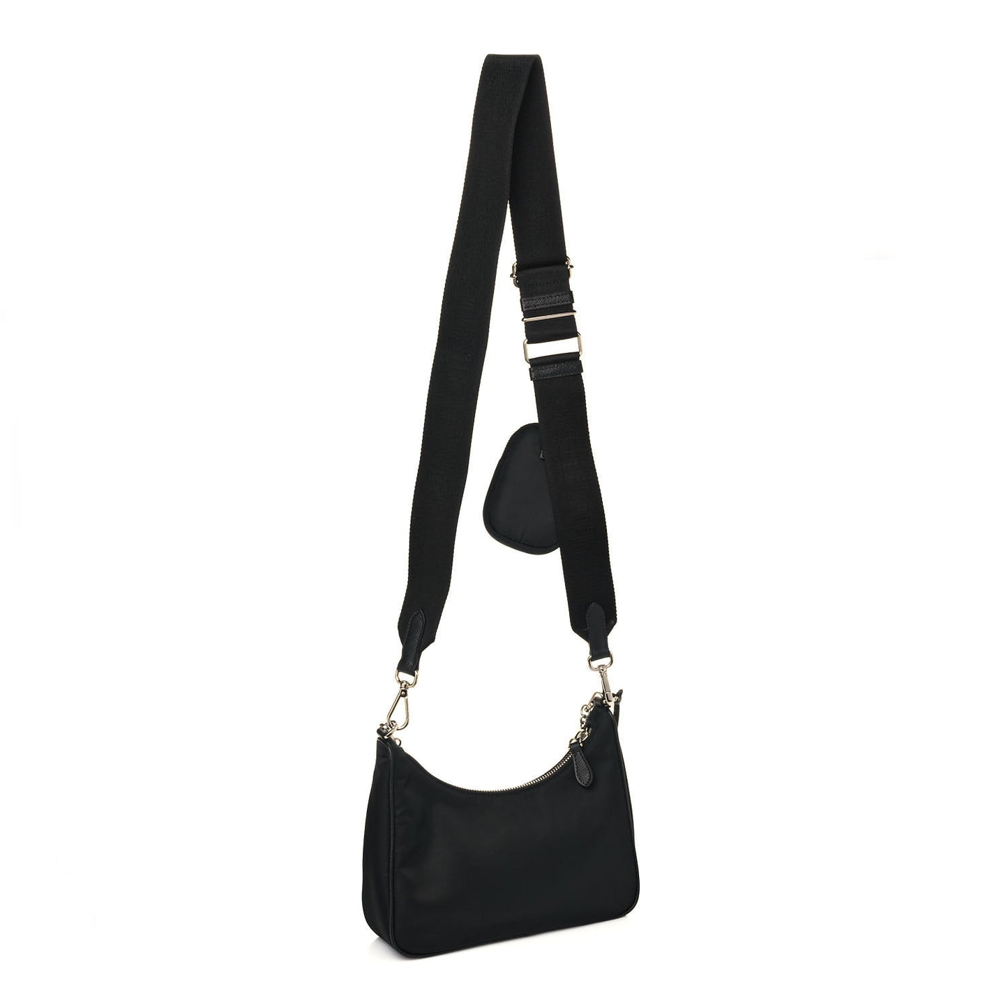 Nylon Re-Edition 2005 Shoulder Bag Black