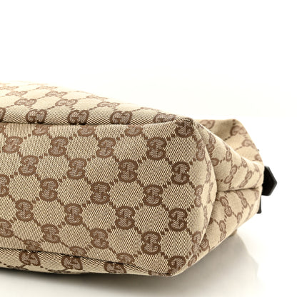 Gucci Monogram Medium Horsebit Chain Hobo Dark Brown 10 of 10