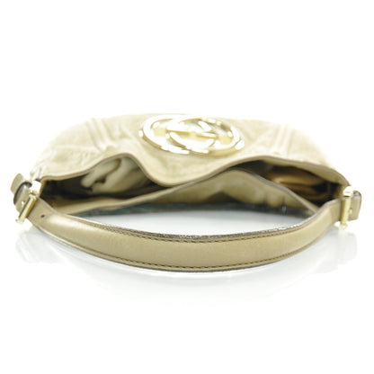 Gucci Guccissima Britt Shoulder Bag Beige 6 of 10
