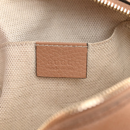 Gucci Pebbled Calfskin Small Soho Disco Bag Camelia 6 of 12