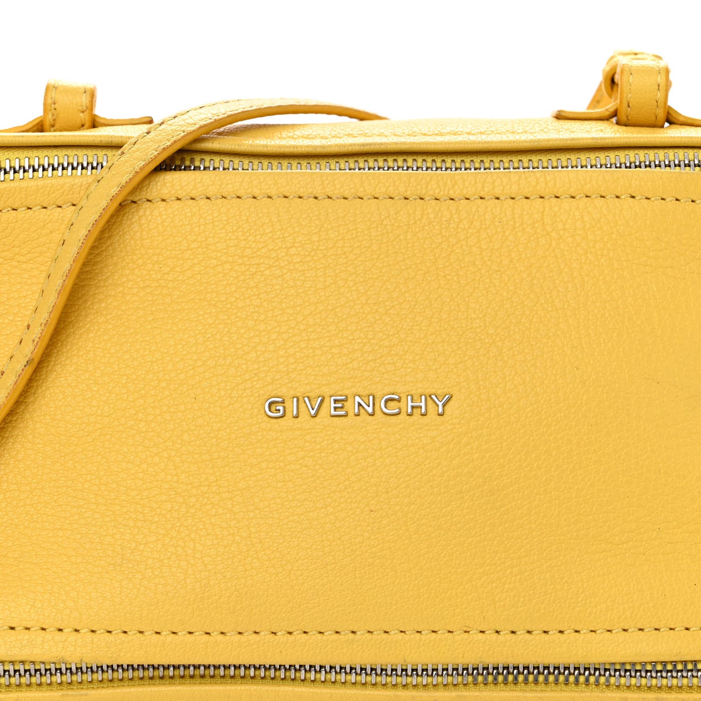 Sugar Goatskin Mini Pandora Yellow
