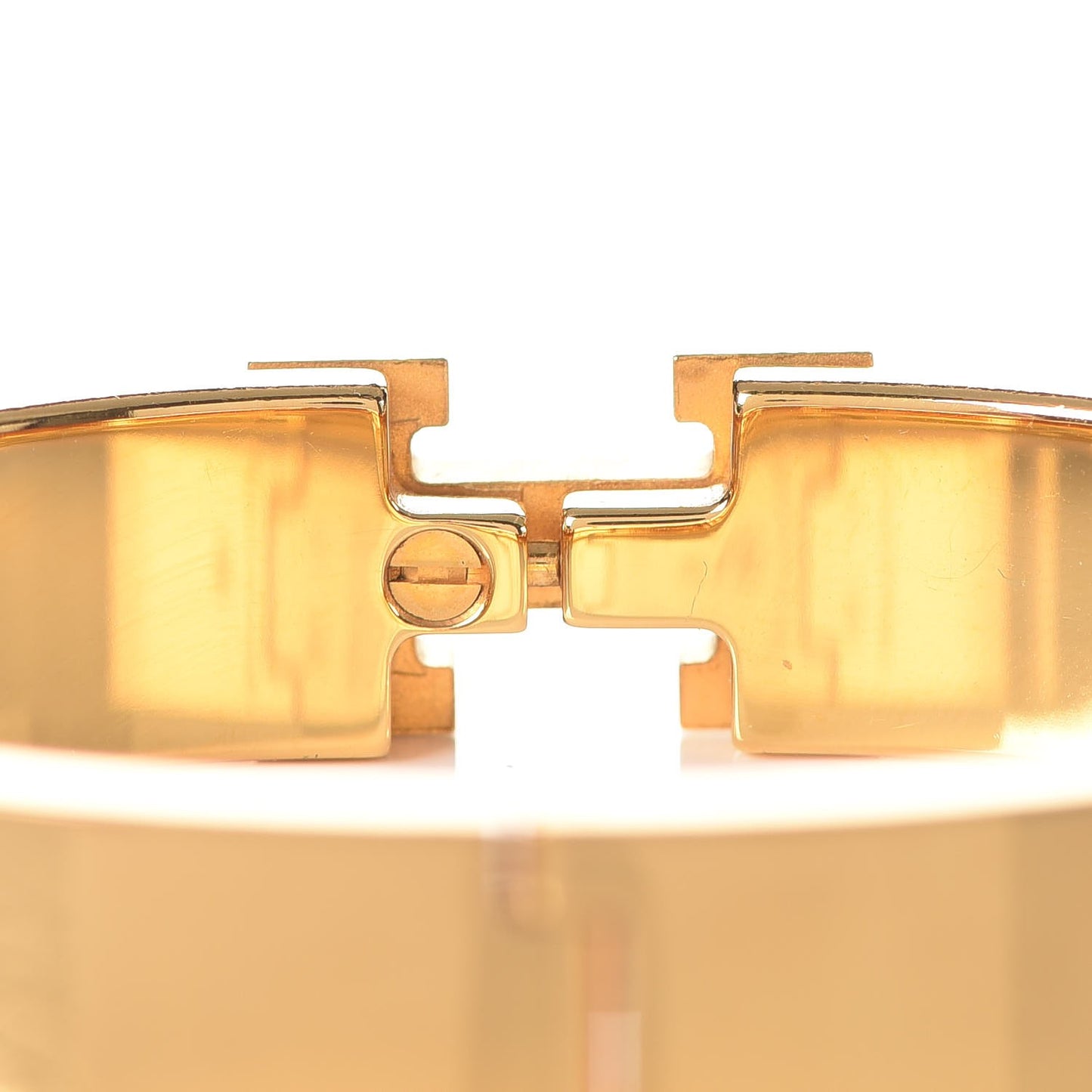 Enamel Narrow Clic Clac H Bracelet PM Bleu Royal
