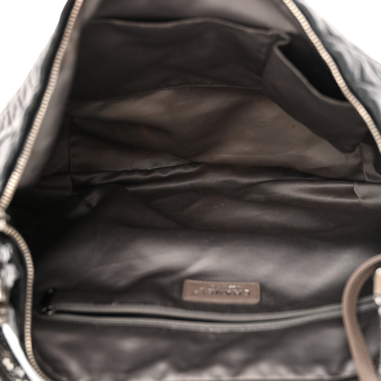 Chanel Lambskin Large Chain Mail Hobo Black 5 of 14