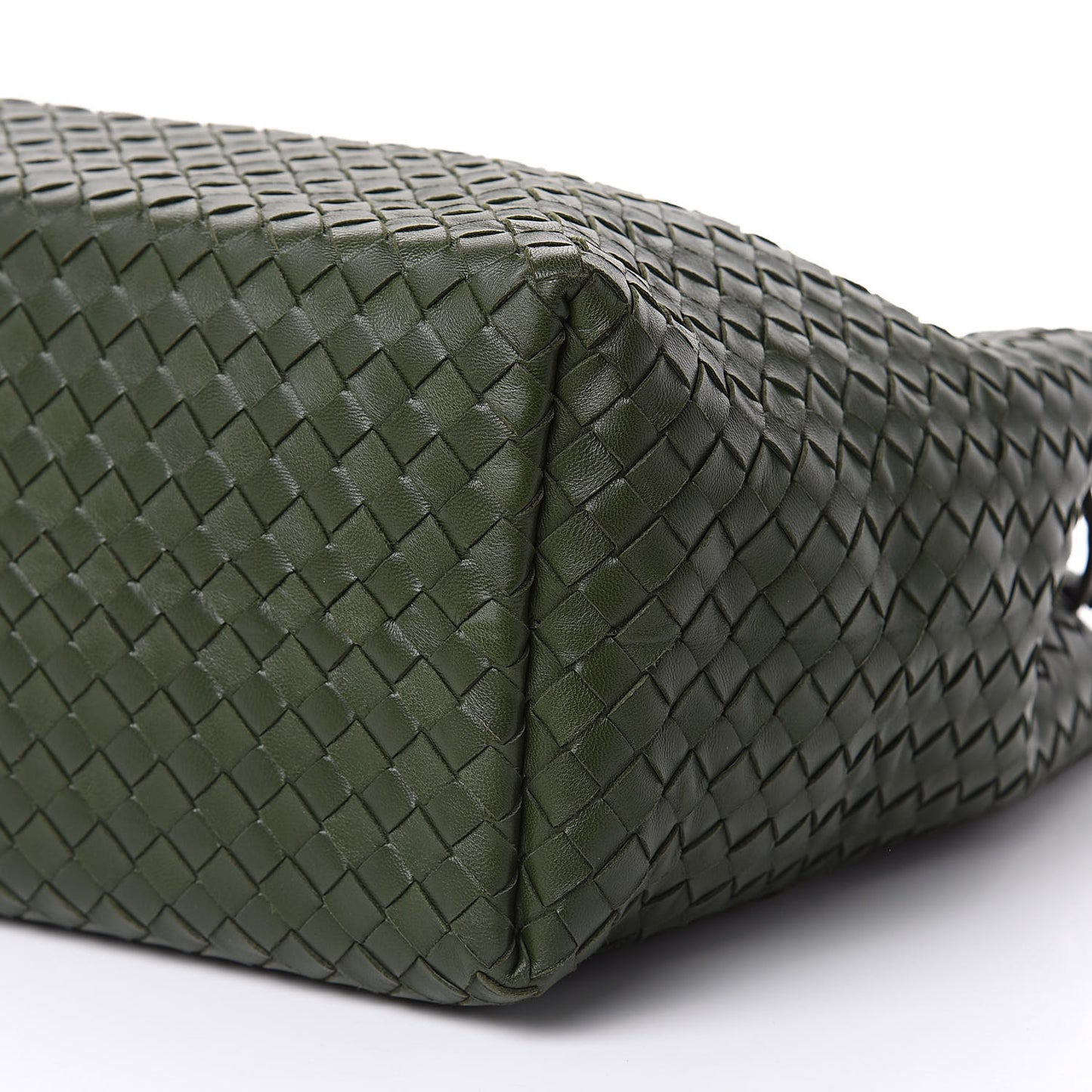 Nappa Intrecciato Bella Tote Moss