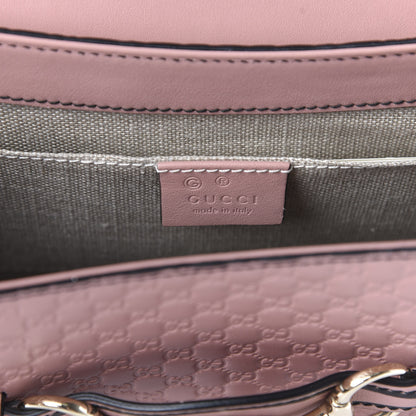 Gucci Microguccissima Medium Emily Chain Shoulder Bag Soft Pink 8 of 10