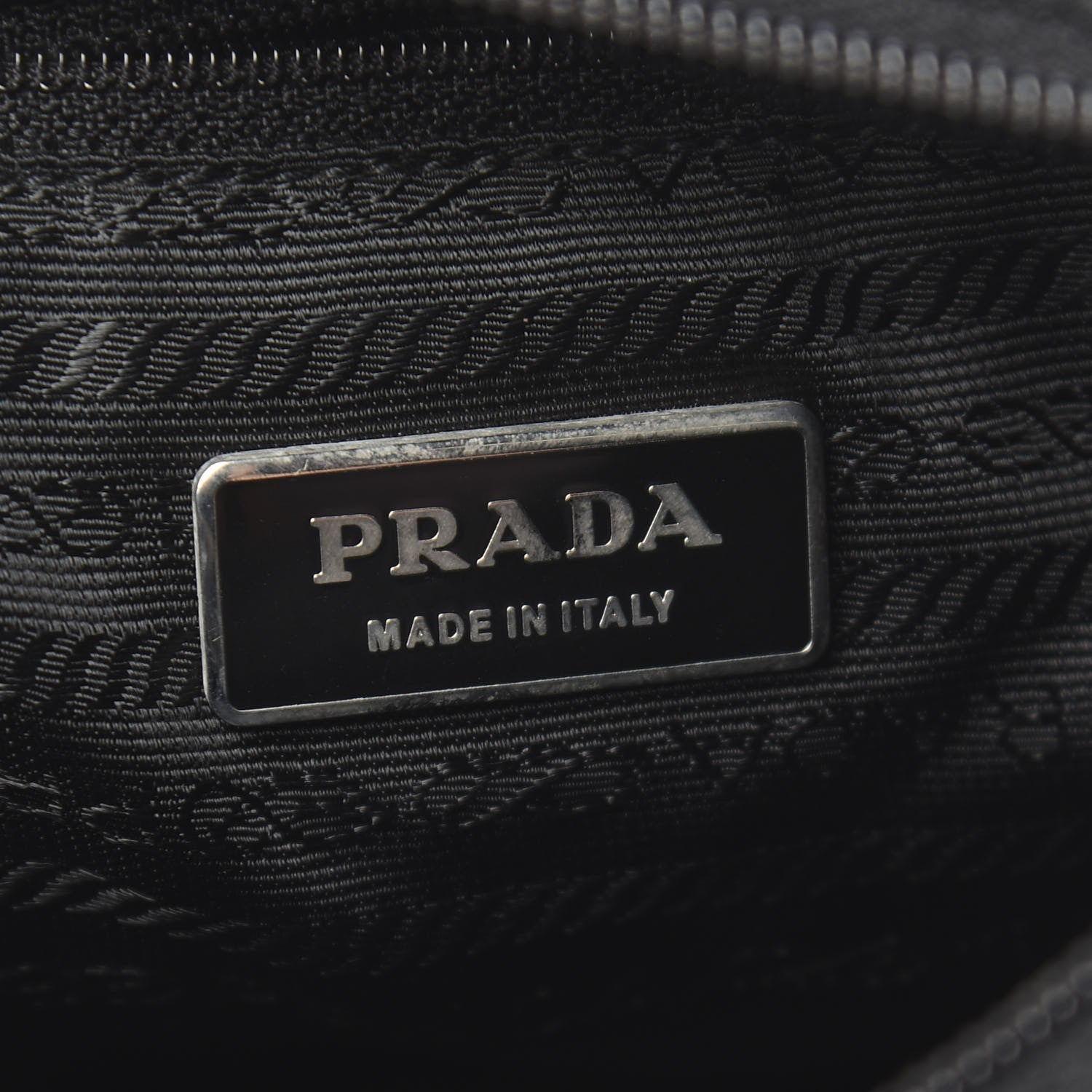 Prada Nylon Vela Messenger Black 6 of 8