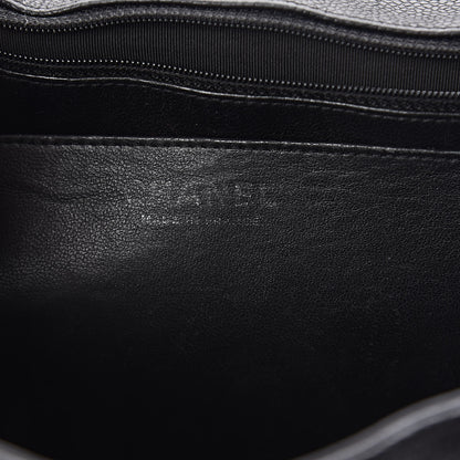 Chanel Caviar Quilted Jumbo Single Flap Black 6 of 13