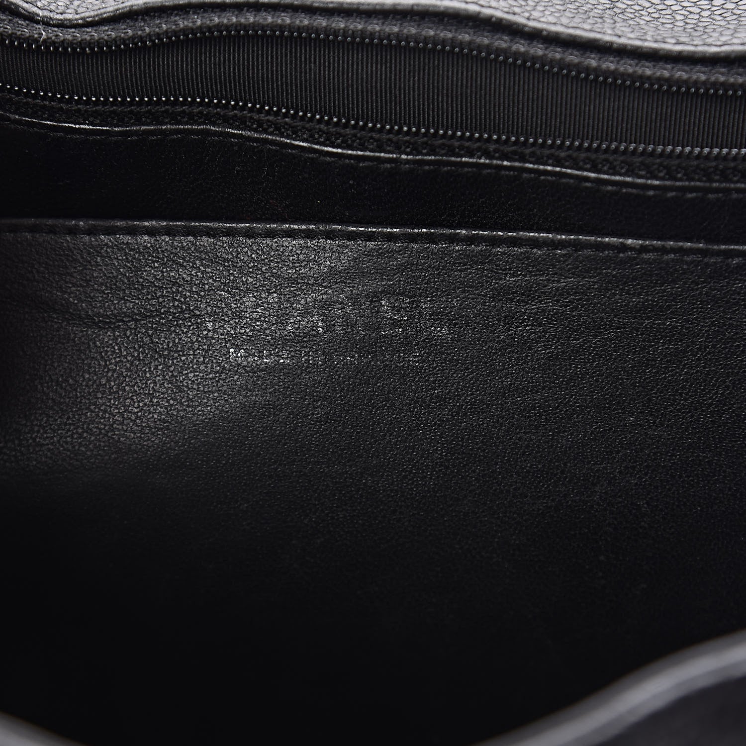 Chanel Caviar Quilted Jumbo Single Flap Black 6 of 13