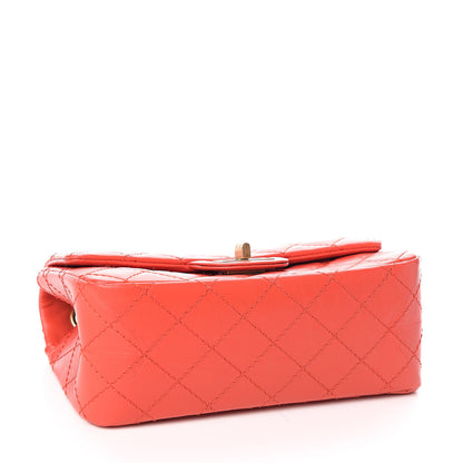 Chanel Aged Calfskin Quilted 2.55 Reissue Mini Flap Red 4 of 11