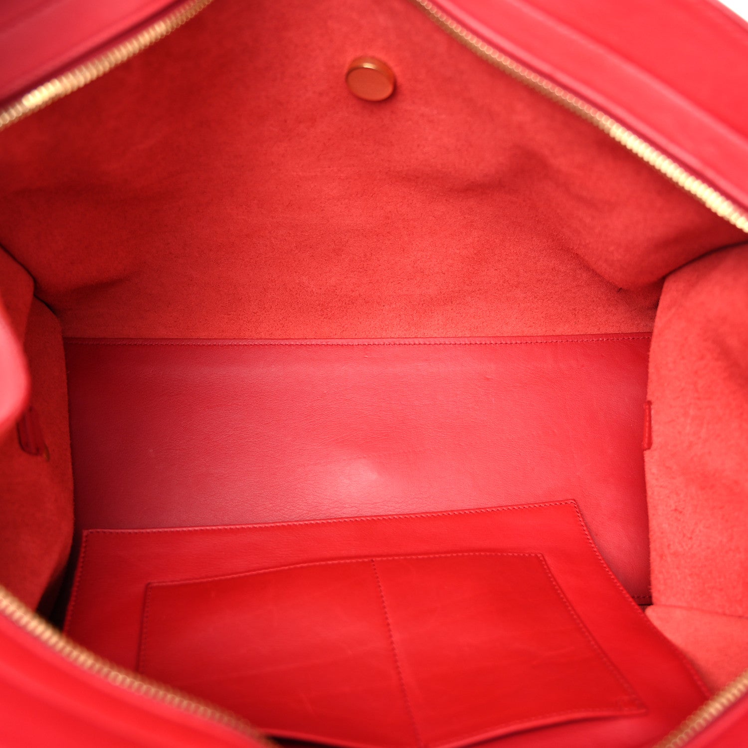 Saint Laurent Calfskin Medium Classic Y Cabas Fuchsia 5 of 12