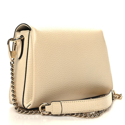 Gucci Dollar Calfskin Interlocking G Crossbody Bag Ivoire 2 of 12