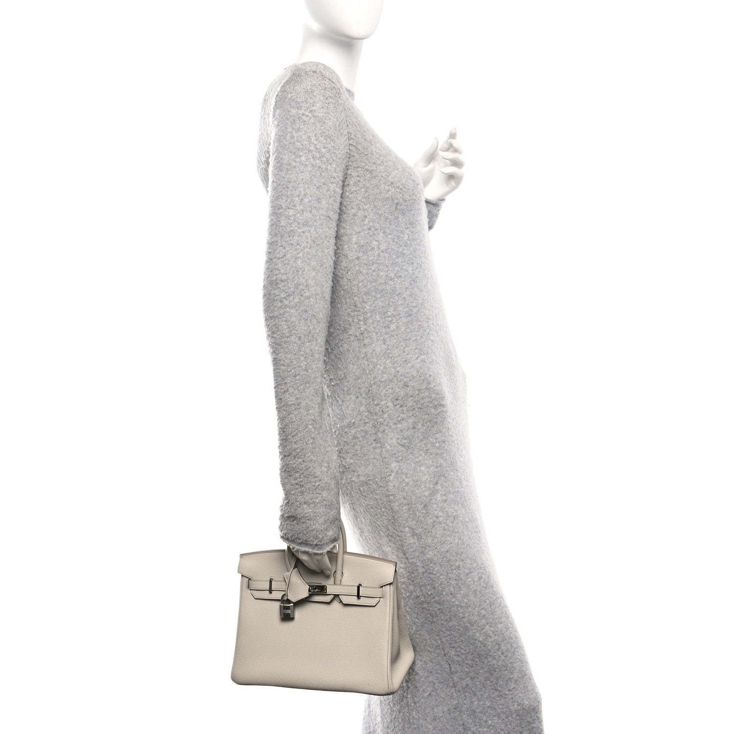 Hermes Togo Birkin 25 Beton 2 of 10