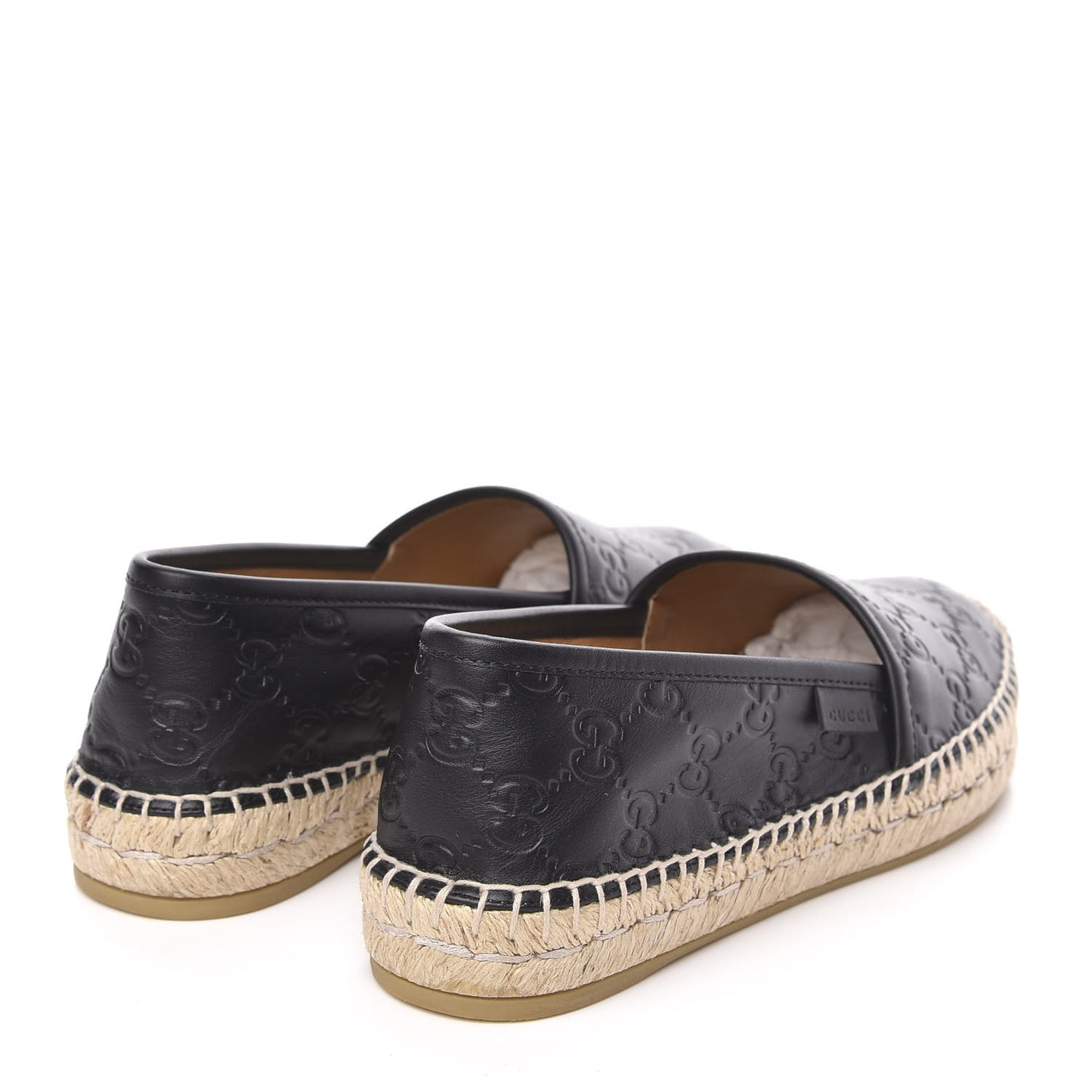 Guccissima Signature Espadrilles 35.5 Black