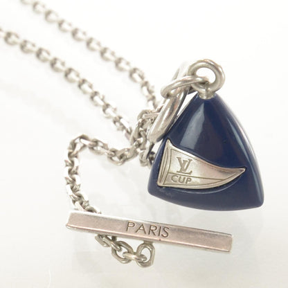 Louis Vuitton CUP Silver Lariat Necklace 3 of 4