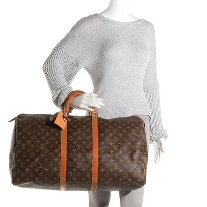 Louis Vuitton Monogram Keepall 55 2 of 7