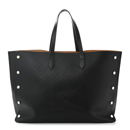 Givenchy Calfskin Chain Embossed Large Bond Shopper Tote Black 1 of 10