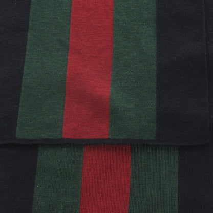 Gucci Silk Wool Web Scarf 1 of 6