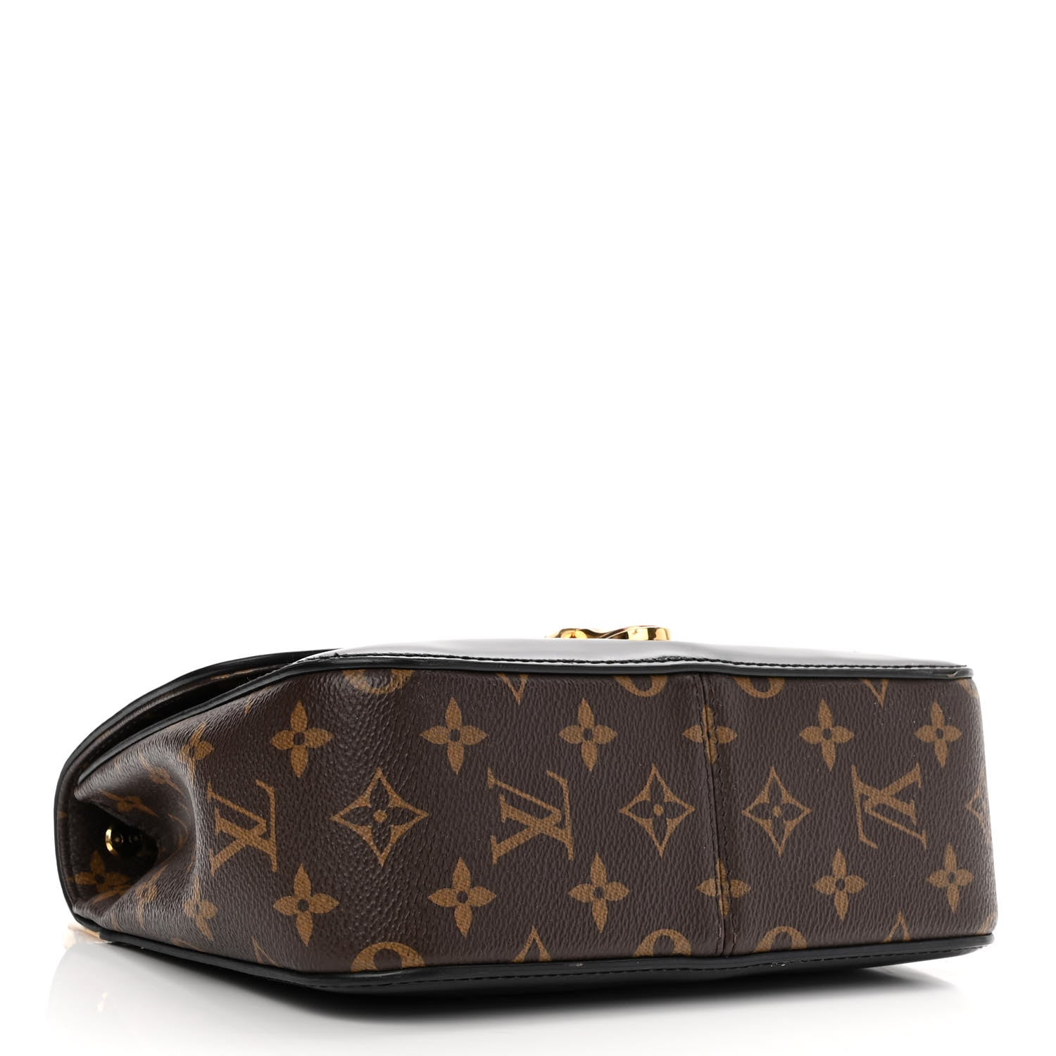 Louis Vuitton Patent Calfskin Monogram Cherrywood BB Black 4 of 13