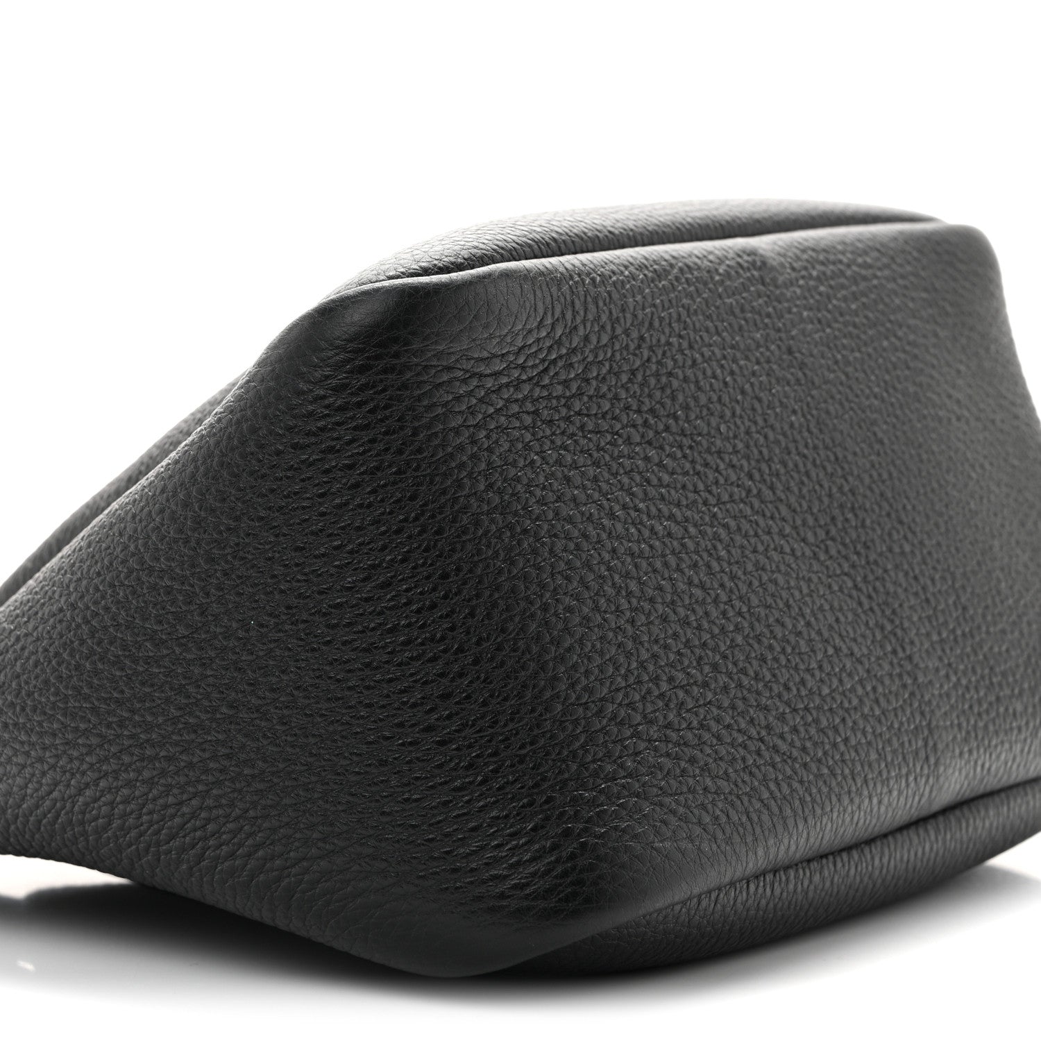 Prada Vitello Daino Soft Mini Zippered Top Handle Bag Black 8 of 9