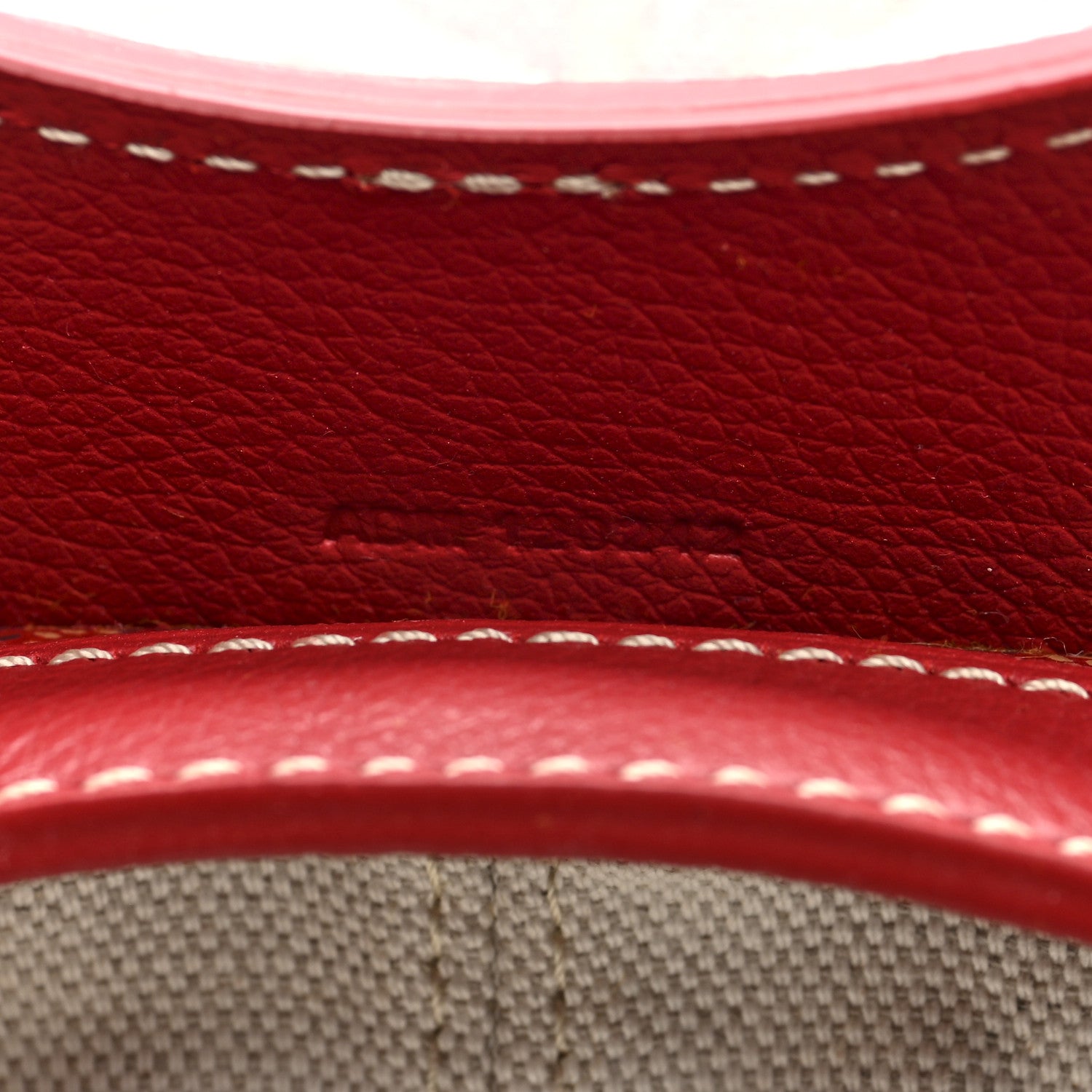 Goyard Goyardine Beluga Mini Red 6 of 9