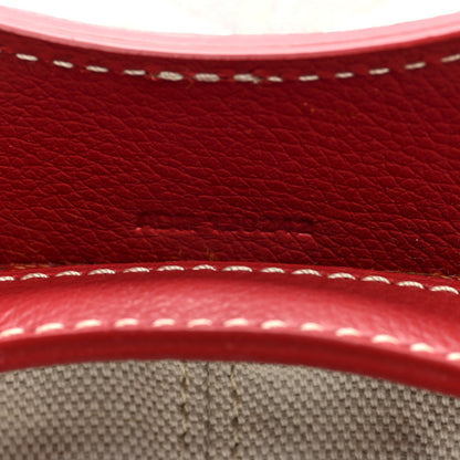 Goyard Goyardine Beluga Mini Red 6 of 9