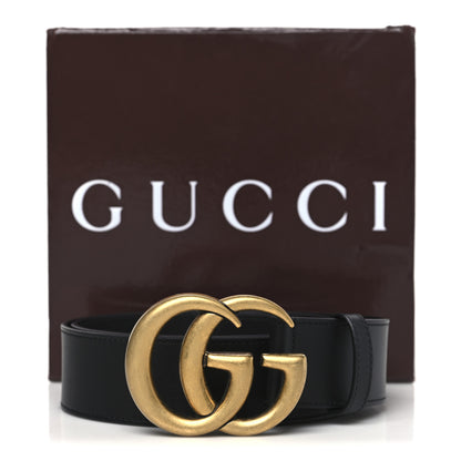 Gucci Calfskin Double G 40mm Belt 90 36 Black 6 of 6