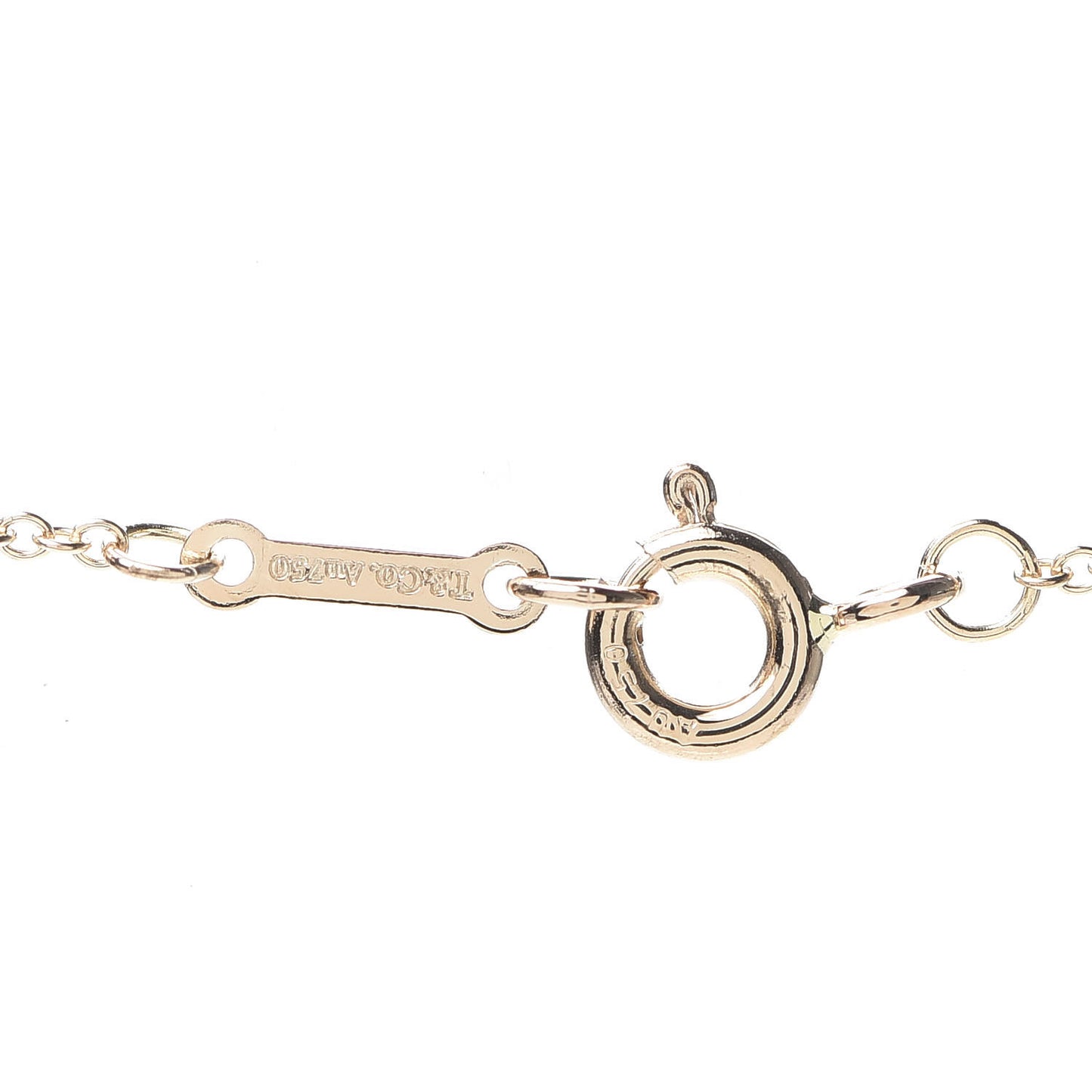 18K Rose Gold Paloma's Graffiti Smile Pendant Necklace