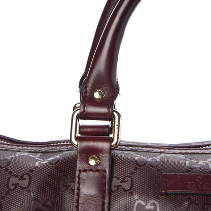 Gucci Imprime Monogram Medium Joy Boston Bordeaux 15 of 21