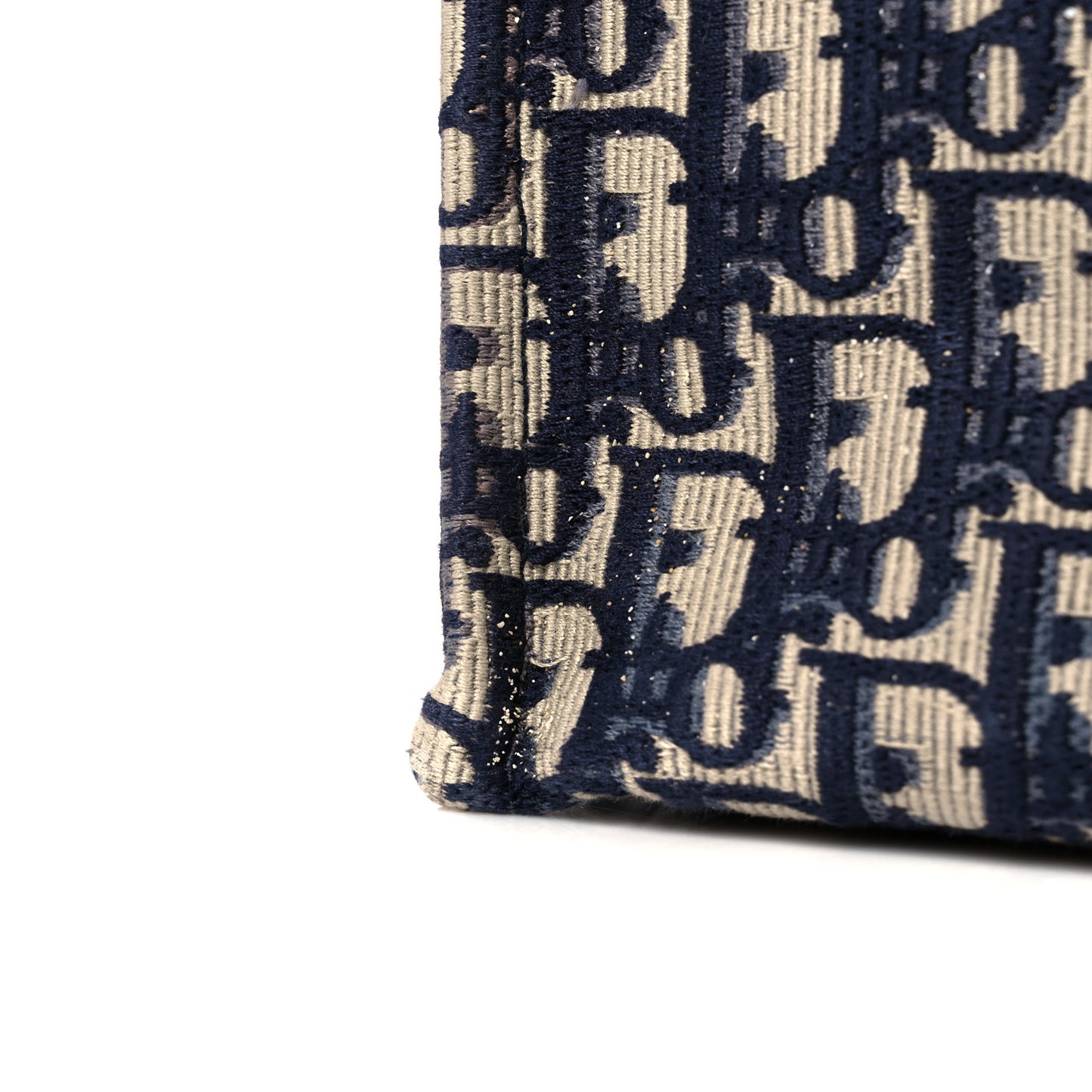 Oblique Large Book Tote Blue Multicolor