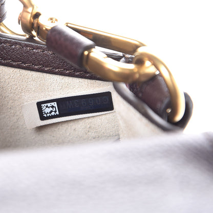 Chloe Calfskin Suede Small Nile Bracelet Bag Carbon Brown 8 of 8