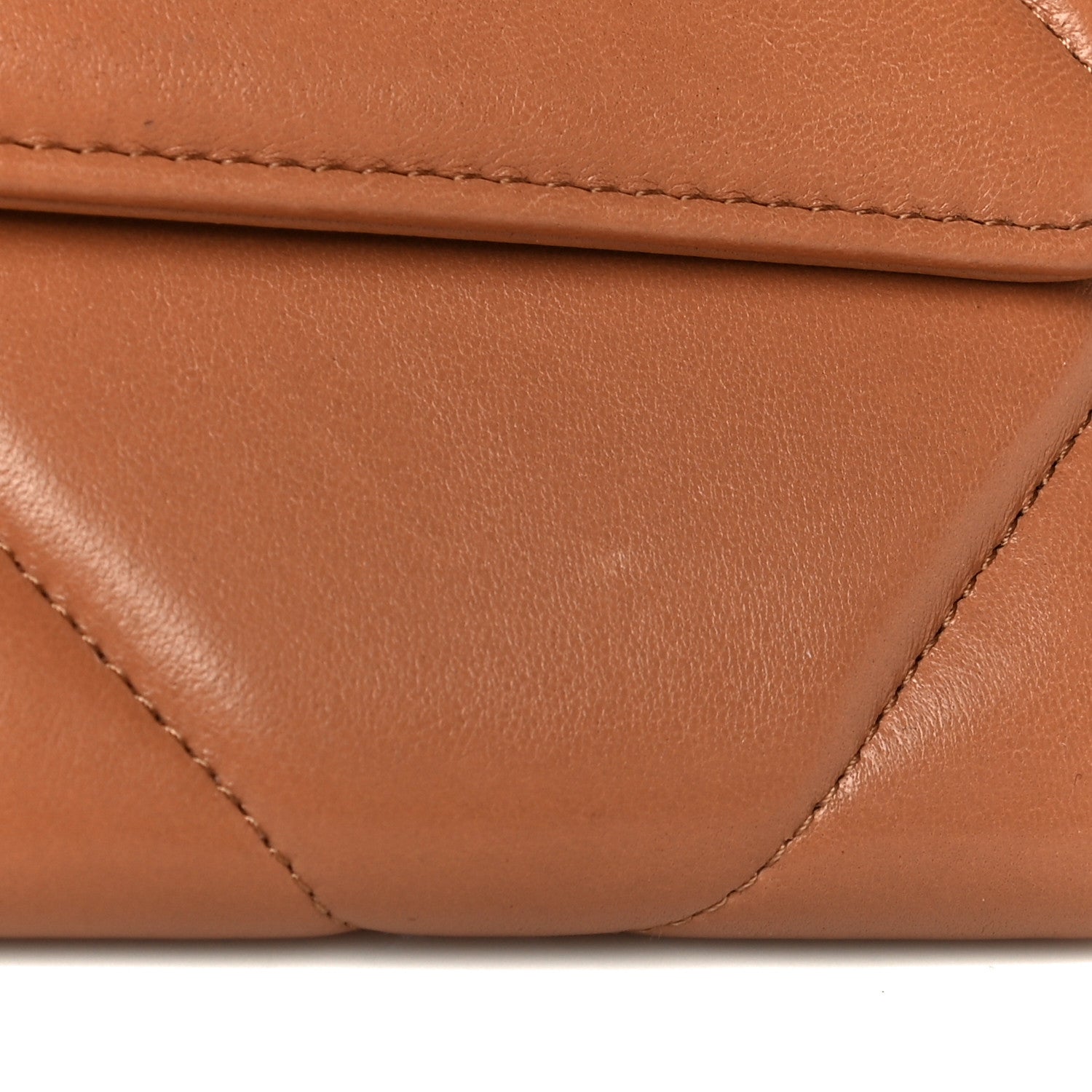 Chanel Lambskin Quilted Chanel 19 Flap Wallet Brown 17 of 21