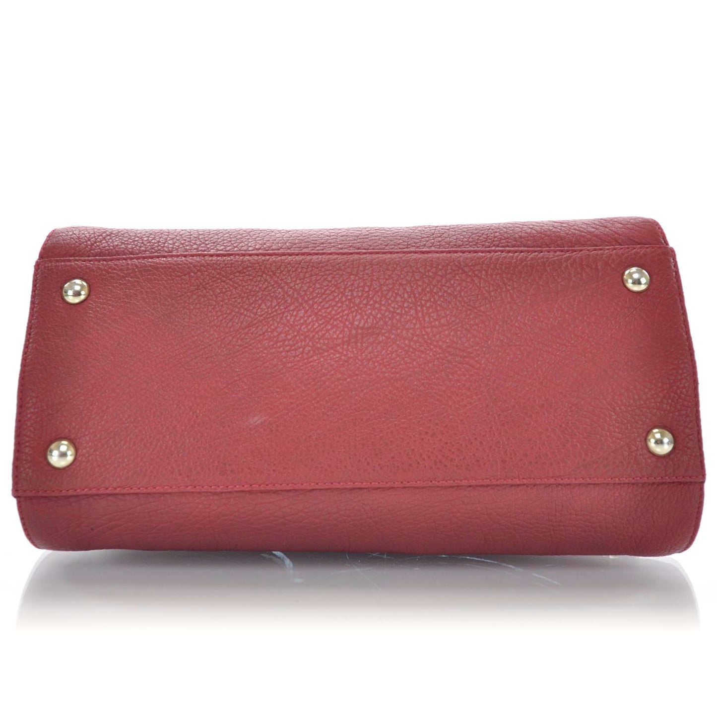 Leather Medium Rosalie Red