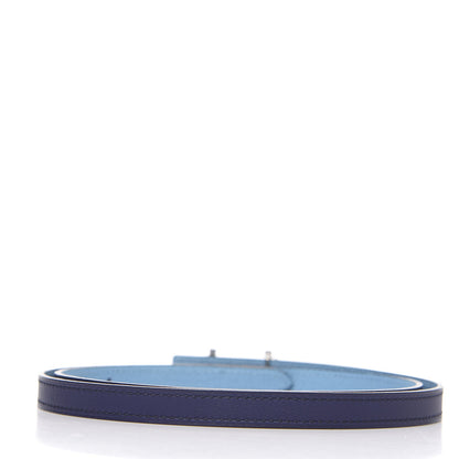 Hermes Swift Epsom 13mm Gamma Belt 85 Bleu Encre Bleu Du Nord 2 of 5