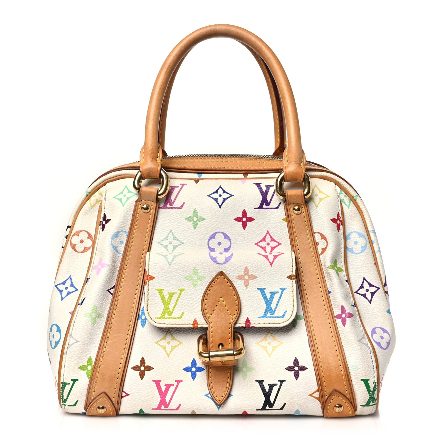 Monogram Multicolor Priscilla White