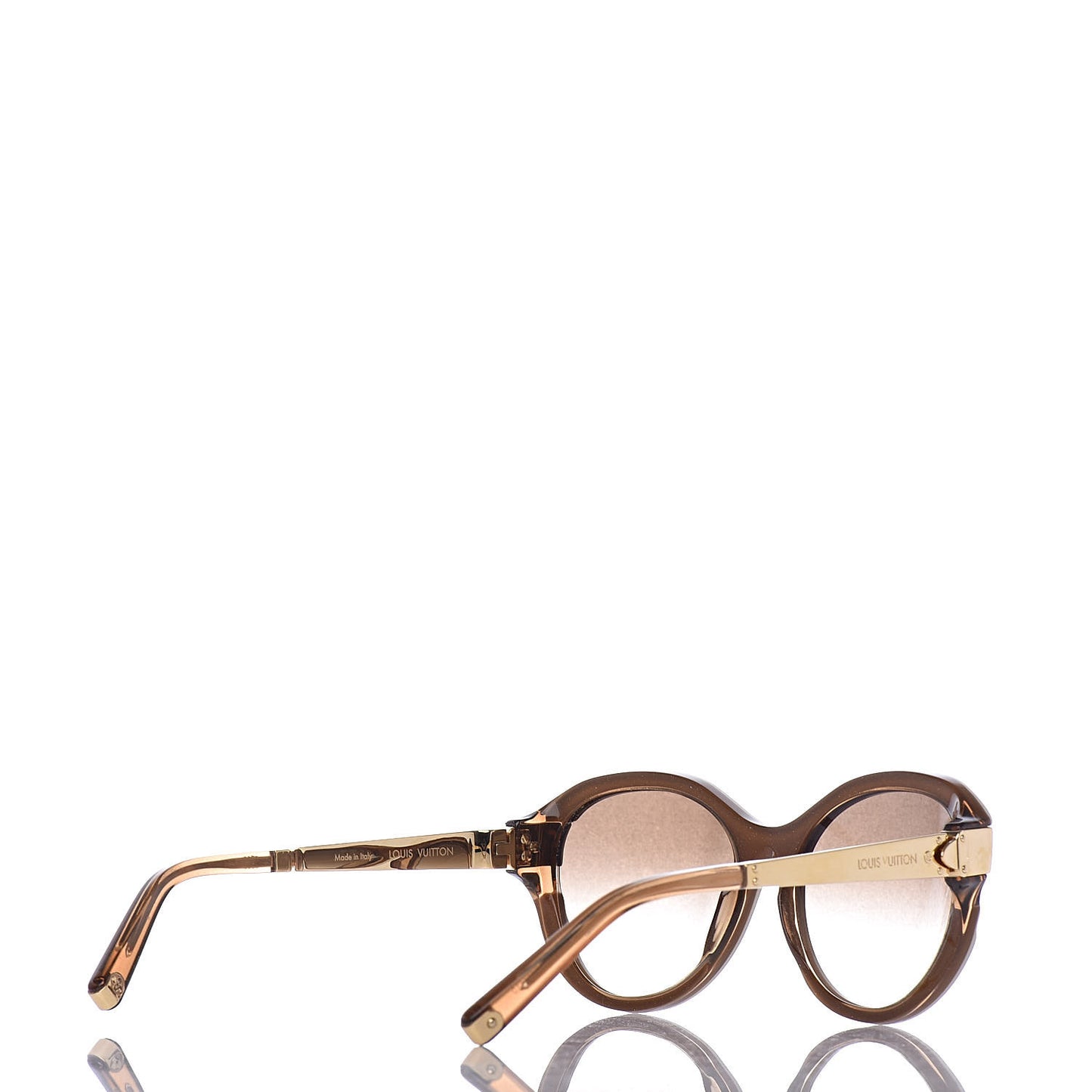 Petit Soupcon Cat Eye Sunglasses Z0487W Brown