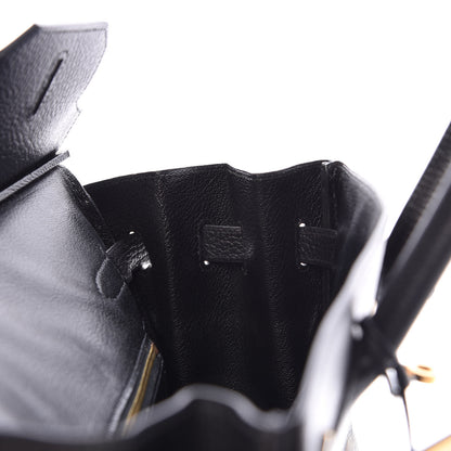 Hermes Ardennes Birkin 35 Black 11 of 32
