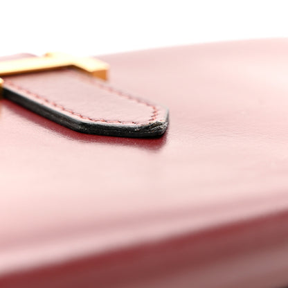 Hermes Box Bearn Gusset Wallet Rouge H 7 of 10