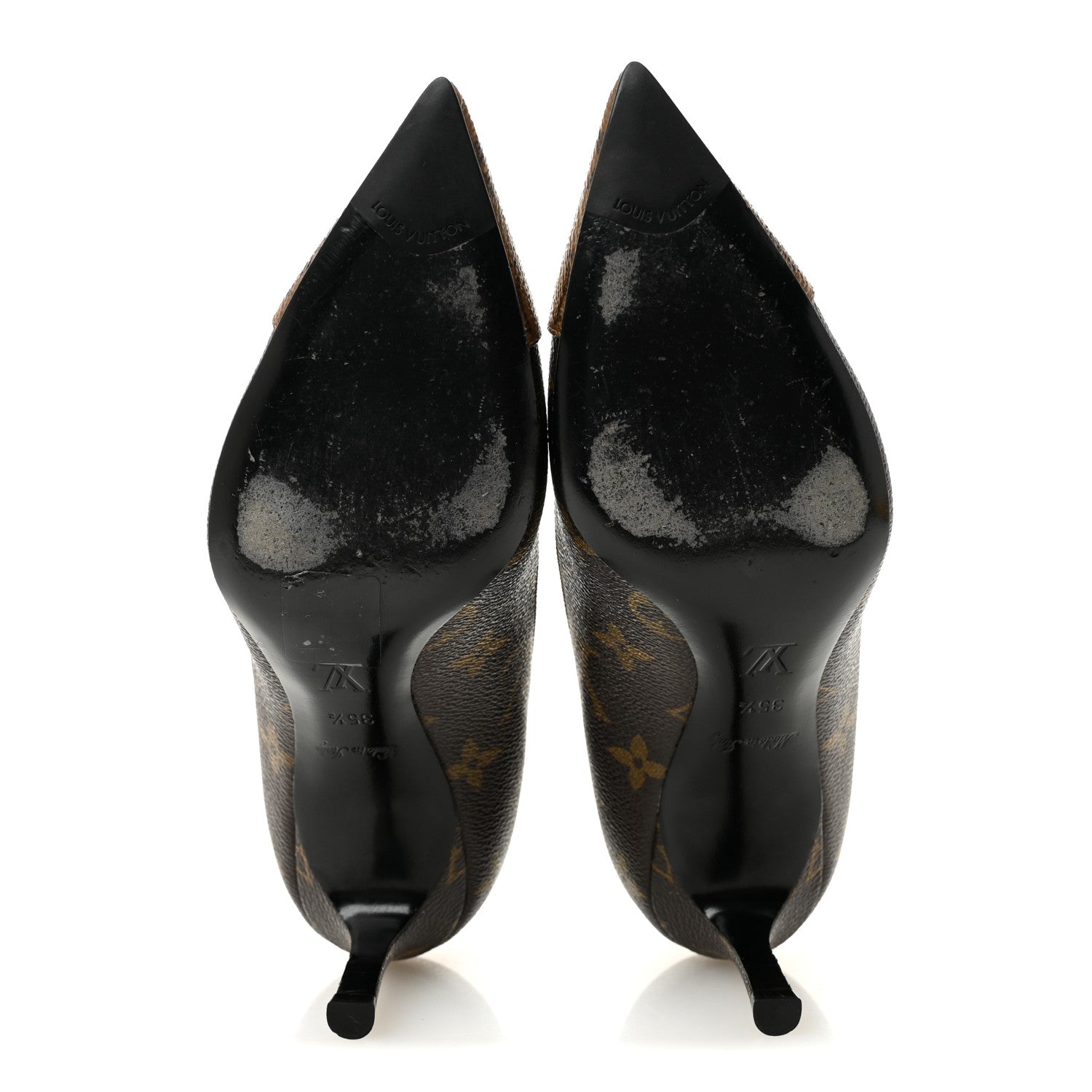Louis Vuitton Reverse Monogram Cherie Pumps 35.5 6 of 9