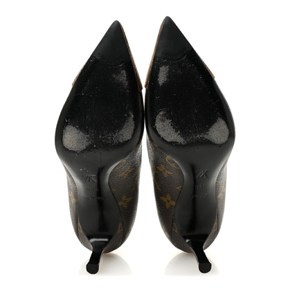 Louis Vuitton Reverse Monogram Cherie Pumps 35.5 6 of 9