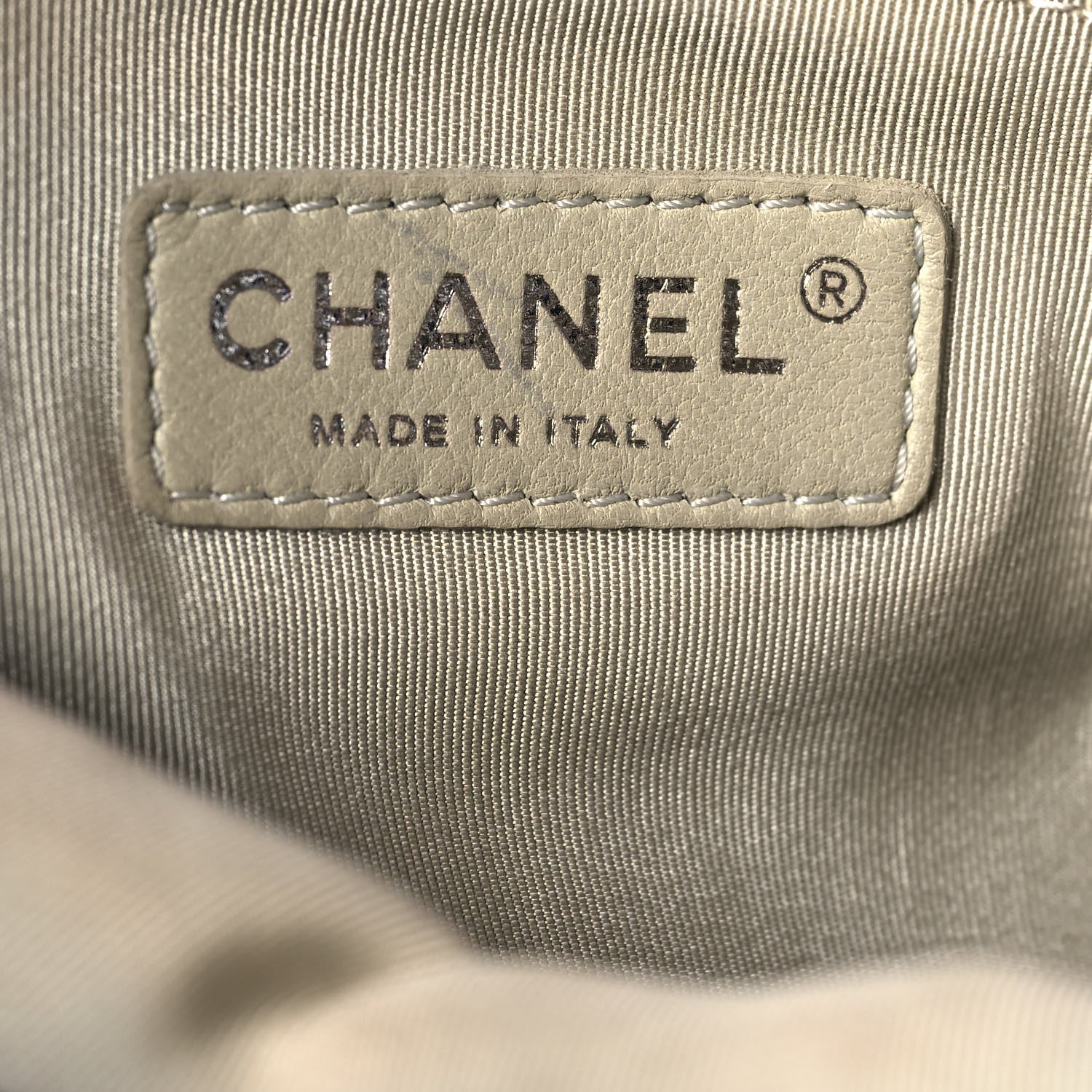 Chanel Washed Lambskin Chain Around Hobo Black 5 of 13