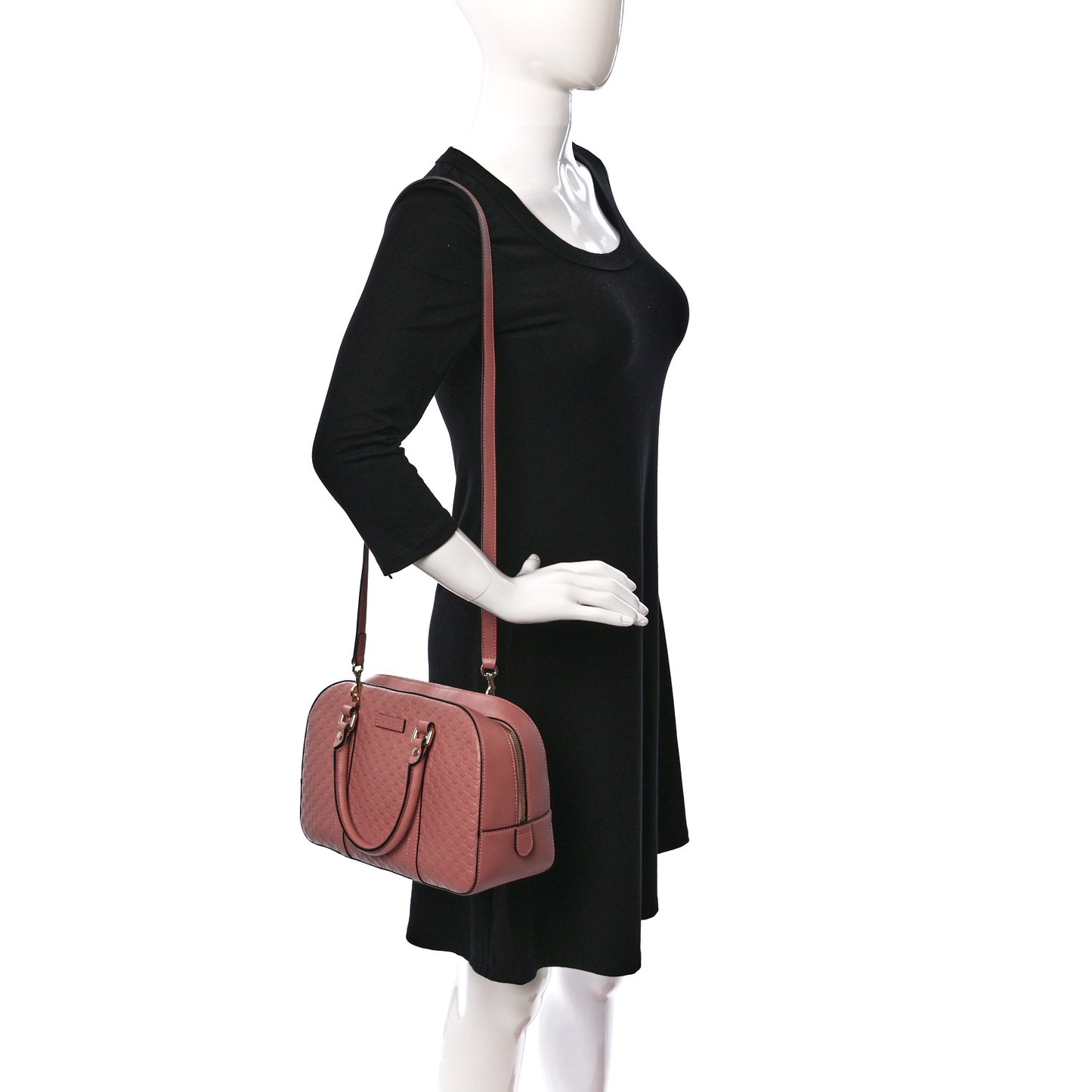 Soft Microguccissima Medium Crossbody Bag Soft Pink