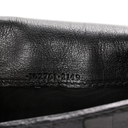 Gucci Calfskin Britt Continental Wallet Black 8 of 9
